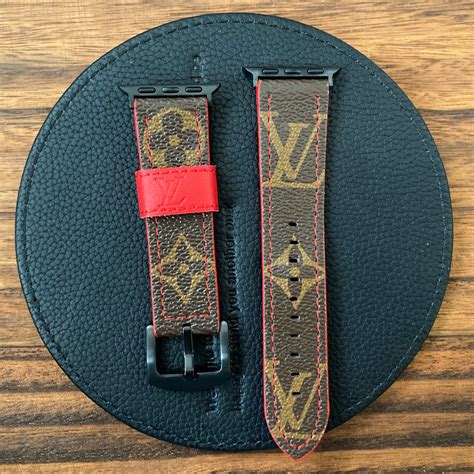 louis vuitton apple watch band leather|Louis Vuitton Apple Watch bands for women.